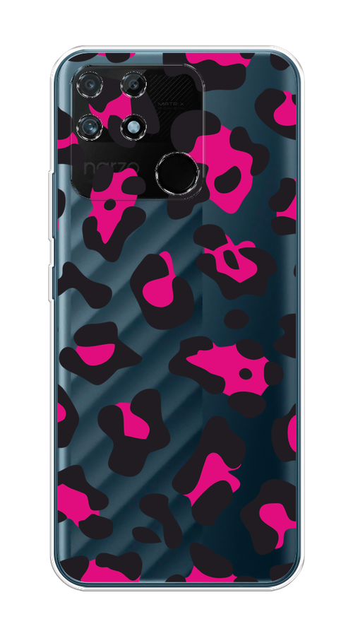

Чехол на Realme Narzo 50A "Pink cow spots", 258450-1