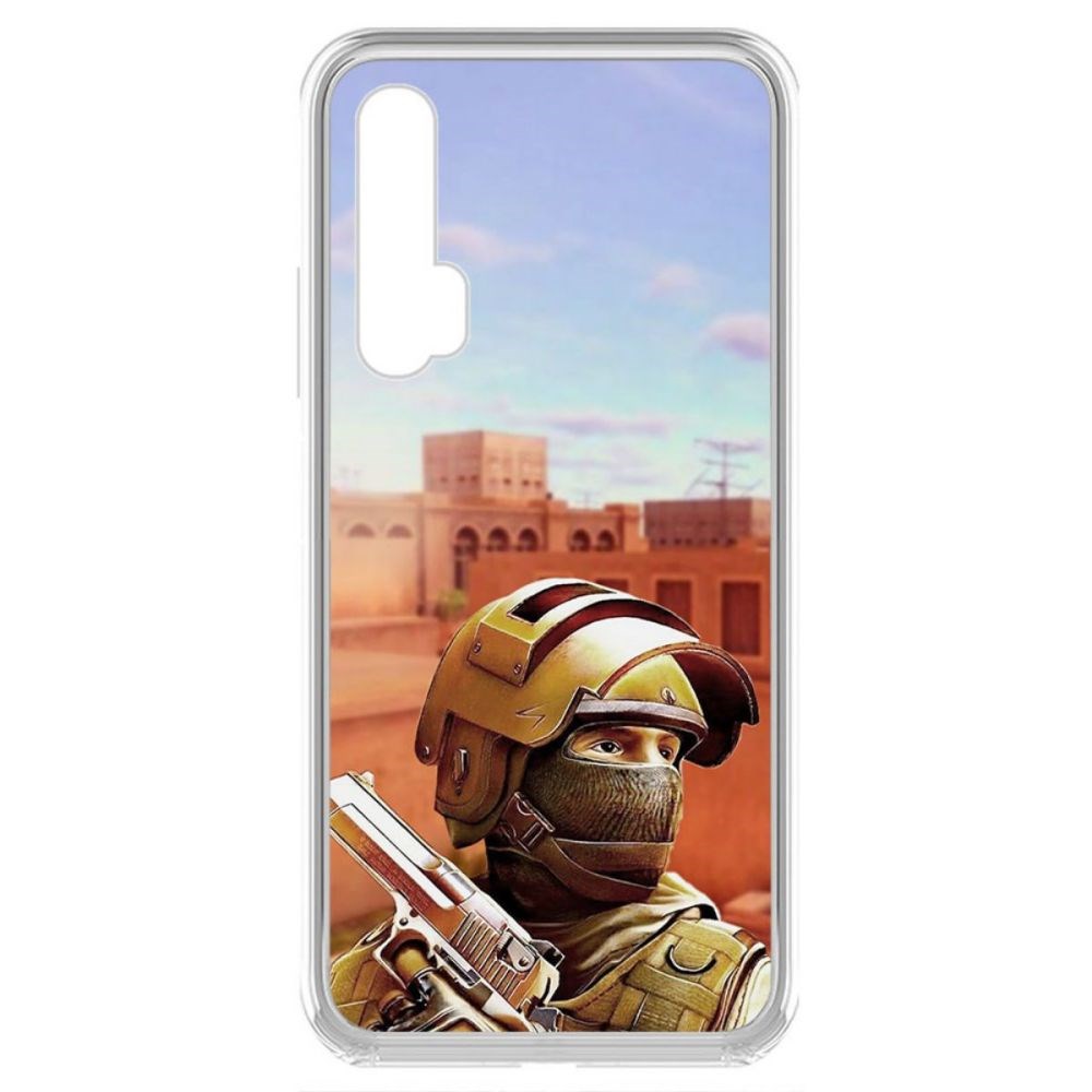 

Чехол-накладка Krutoff Standoff 2 - Спец для Honor 20 Pro