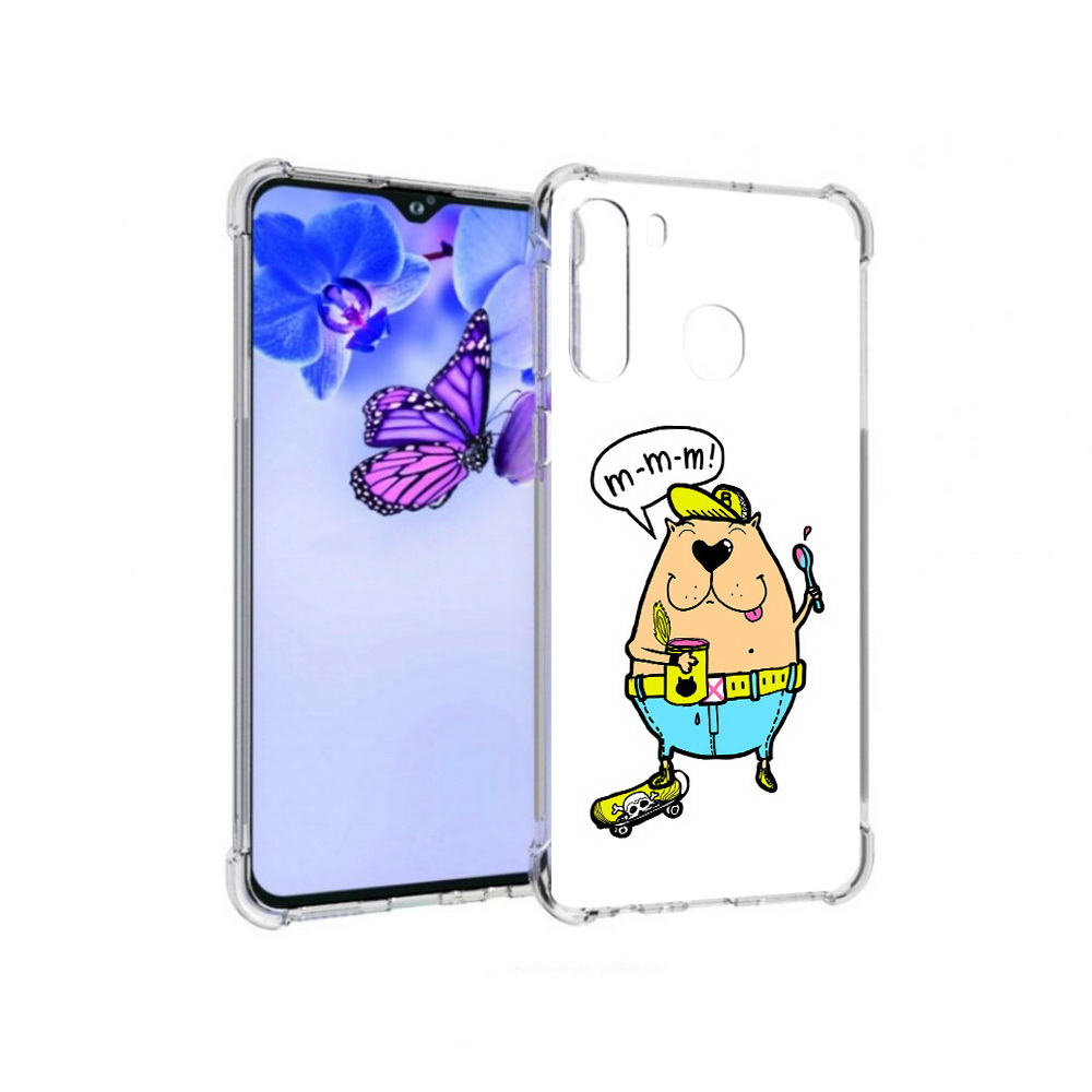 

Чехол MyPads Tocco для Samsung Galaxy A21 Бобр (PT226904.547.30), Прозрачный, Tocco