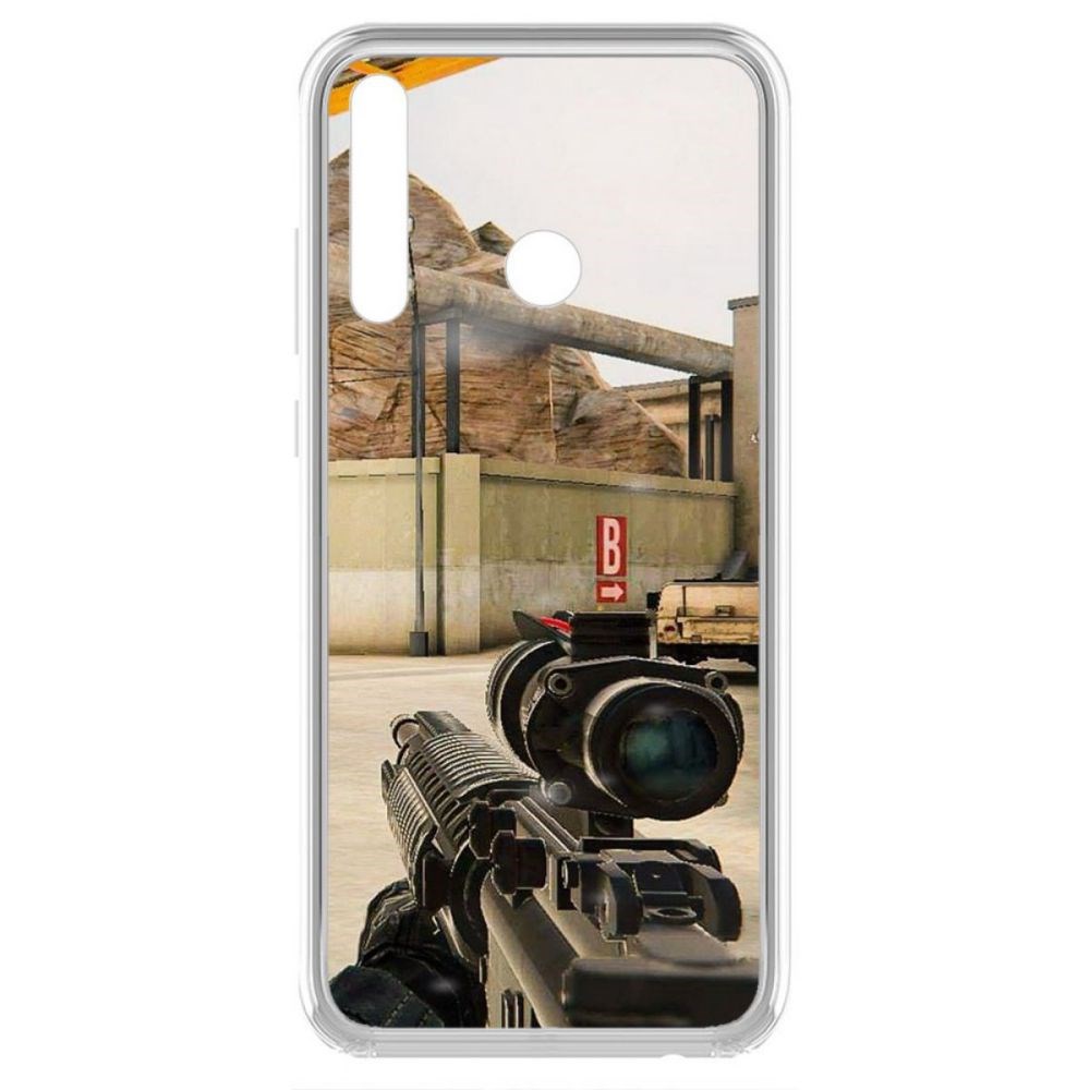 

Чехол-накладка Krutoff Standoff 2 - Оптика для Honor 20i