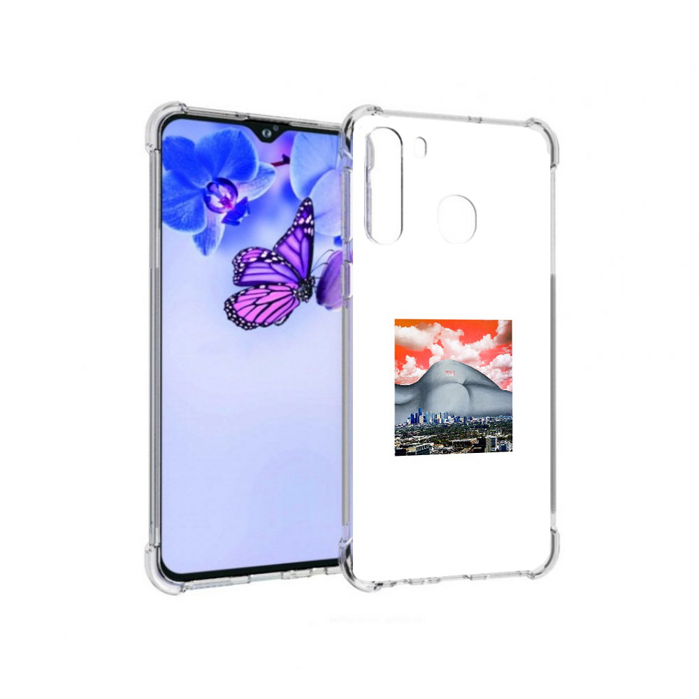 

Чехол MyPads Tocco для Samsung Galaxy A21 город с девушкой на фоне (PT226904.547.297), Прозрачный, Tocco