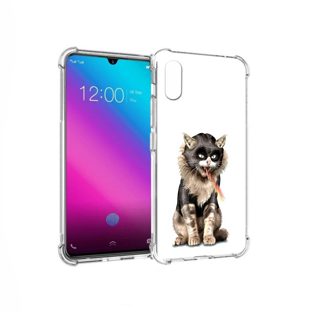 

Чехол MyPads Tocco для Vivo V11 дьяволский кот (PT117900.427.341), Прозрачный, Tocco