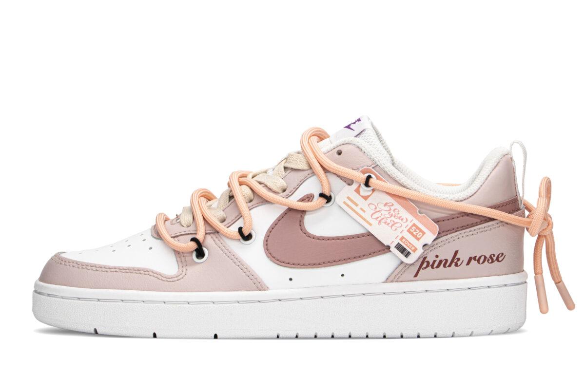 

Кеды унисекс Nike Court Borough FZBB GS розовые 36.5 EU, Розовый, Court Borough FZBB GS