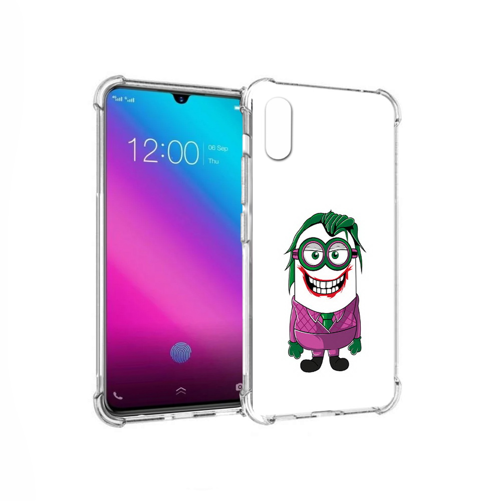 

Чехол MyPads Tocco для Vivo V11 джокер миньон (PT117900.427.322), Прозрачный, Tocco