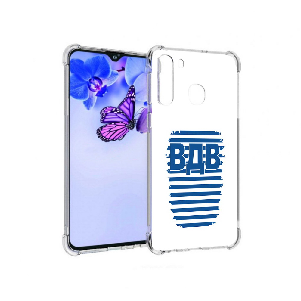 

Чехол MyPads Tocco для Samsung Galaxy A21 вдв2 (PT226904.547.259), Прозрачный, Tocco