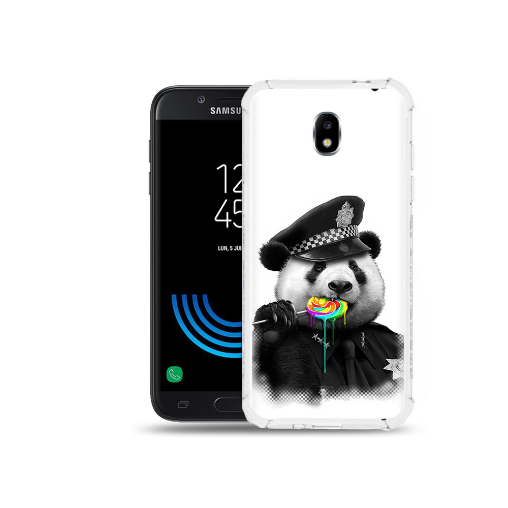 

Чехол MyPads Tocco для Samsung Galaxy J5 (2017) Панда полиция, Прозрачный, Tocco
