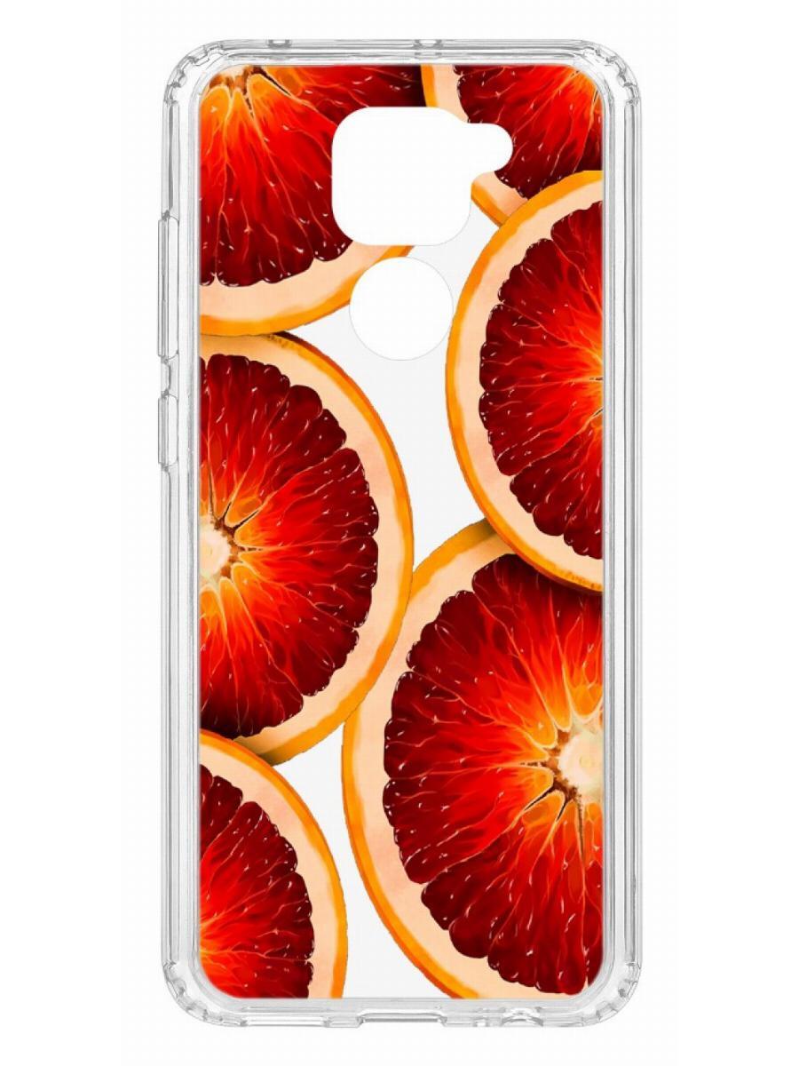 фото Чехол на xiaomi redmi note 9 kruche print orange кruче