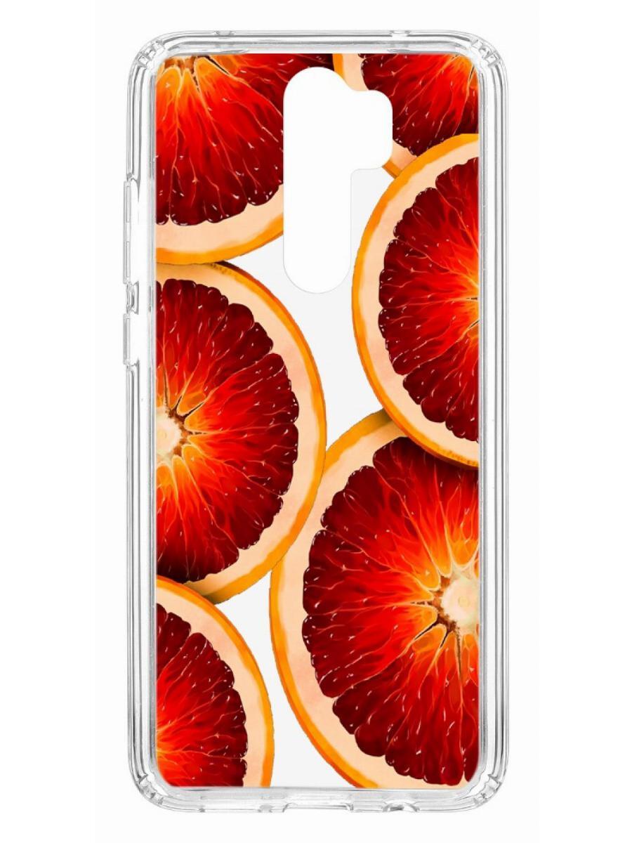 фото Чехол на xiaomi redmi note 8 pro kruche print orange кruче