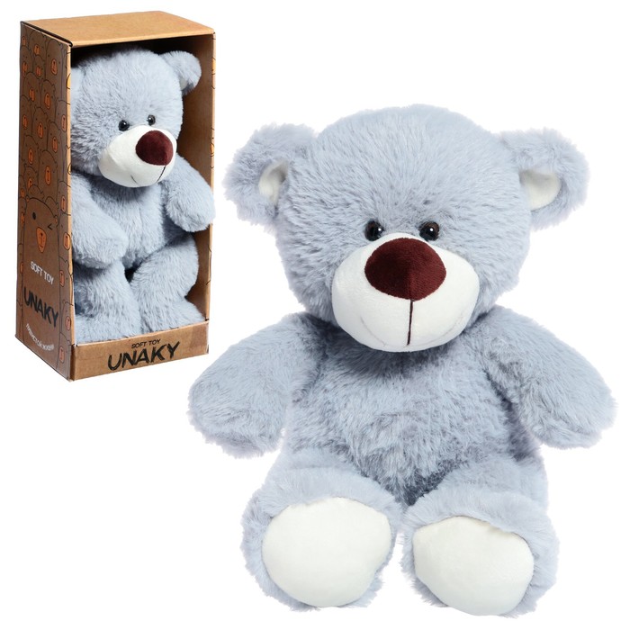 фото Мягкая игрушка «медведь дюкан», 28 см unaky soft toy