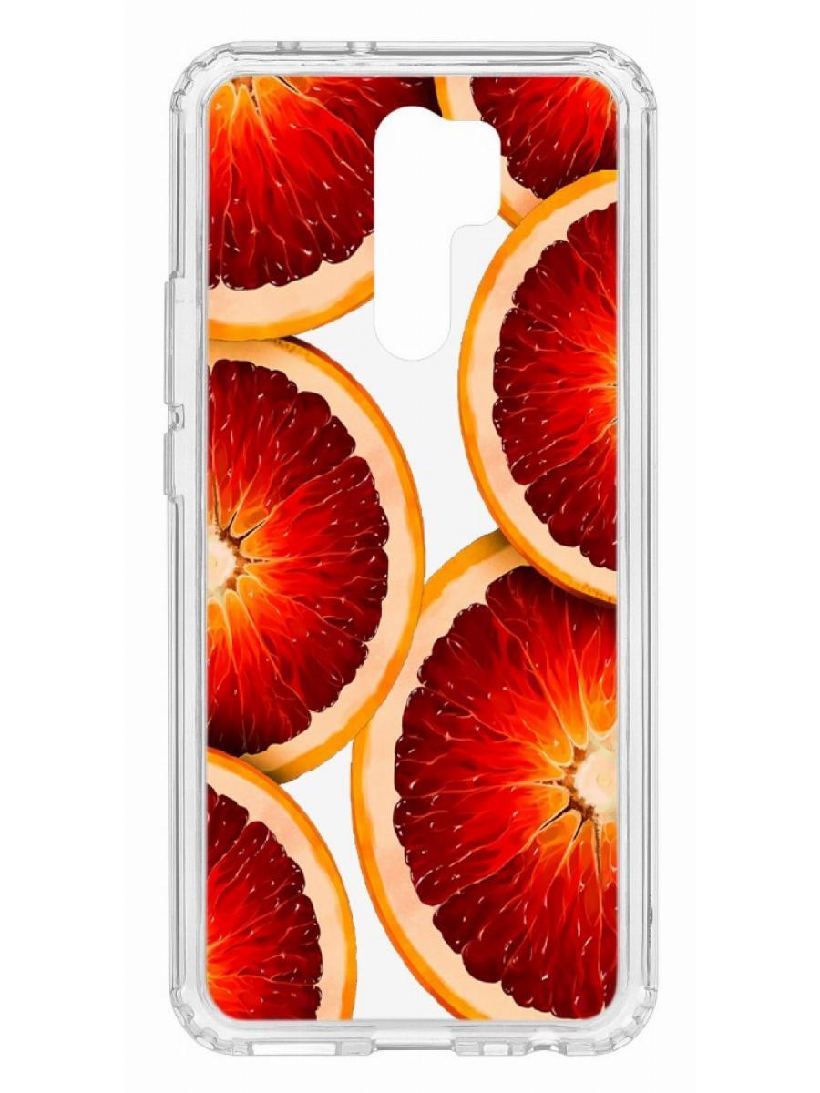 фото Чехол на xiaomi redmi 9 kruche print orange кruче