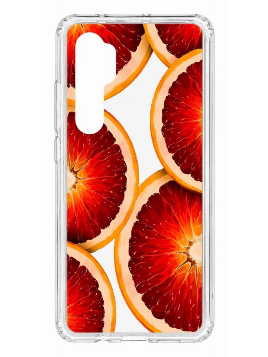 фото Чехол на xiaomi mi note 10 lite kruche print orange кruче