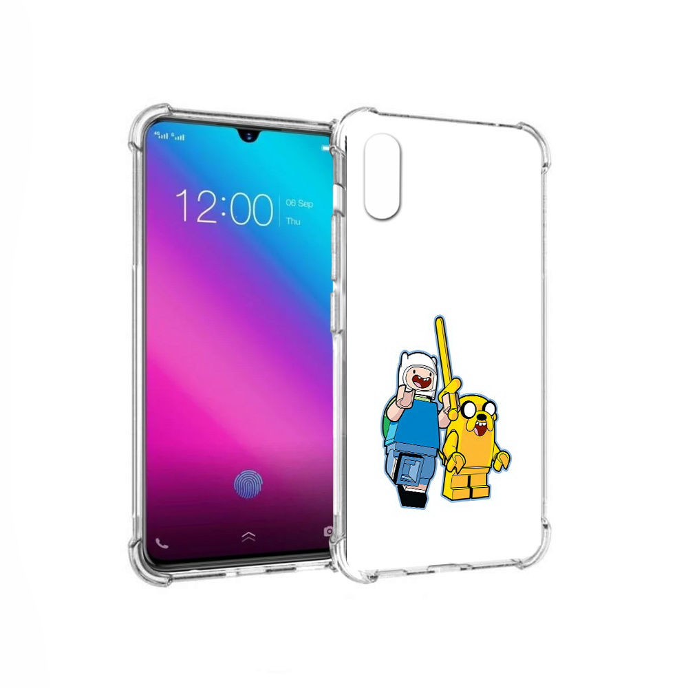 

Чехол MyPads Tocco для Vivo V11 время приключений лего (PT117900.427.274), Прозрачный, Tocco
