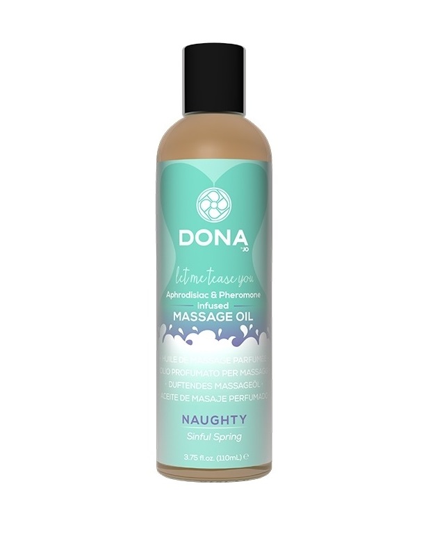 

Массажное масло System Jo Dona Naughty Sinful Spring с феромонами 110 мл