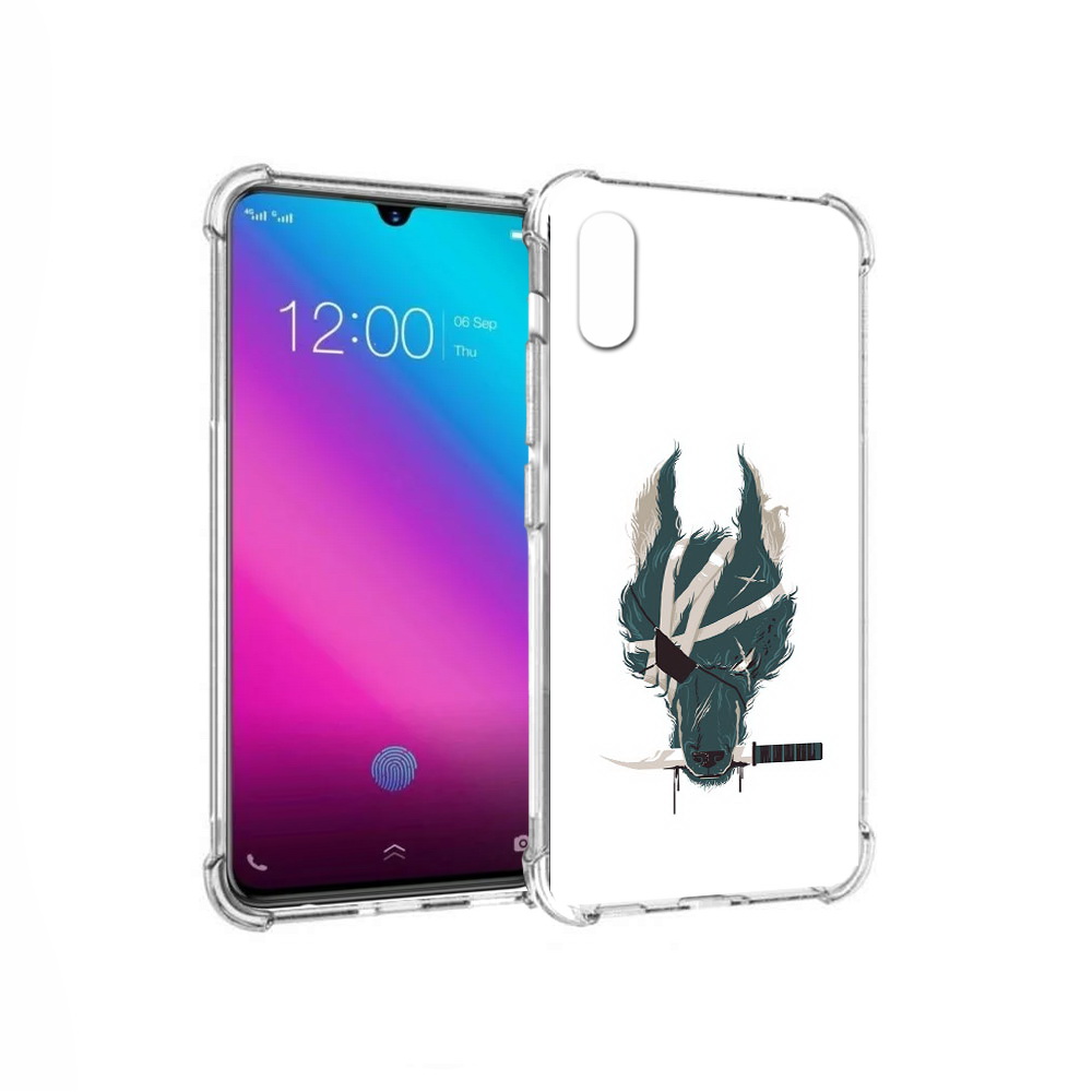 

Чехол MyPads Tocco для Vivo V11 волк-разбойник (PT117900.427.271), Прозрачный, Tocco