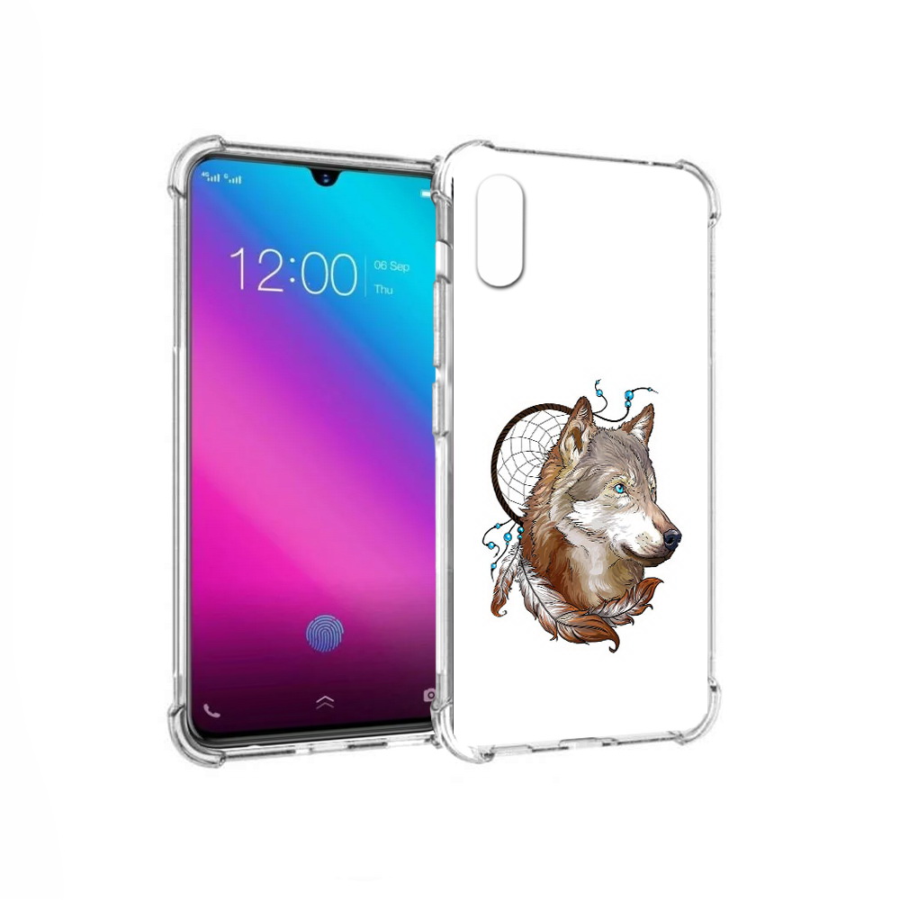 

Чехол MyPads Tocco для Vivo V11 волк и ловец снов (PT117900.427.269), Прозрачный, Tocco