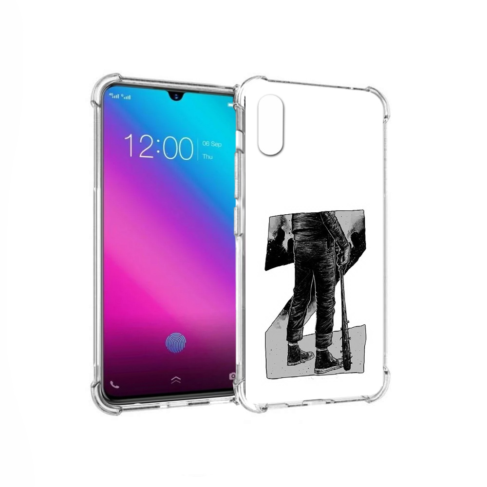 

Чехол MyPads Tocco для Vivo V11 воин черно белый (PT117900.427.265), Tocco