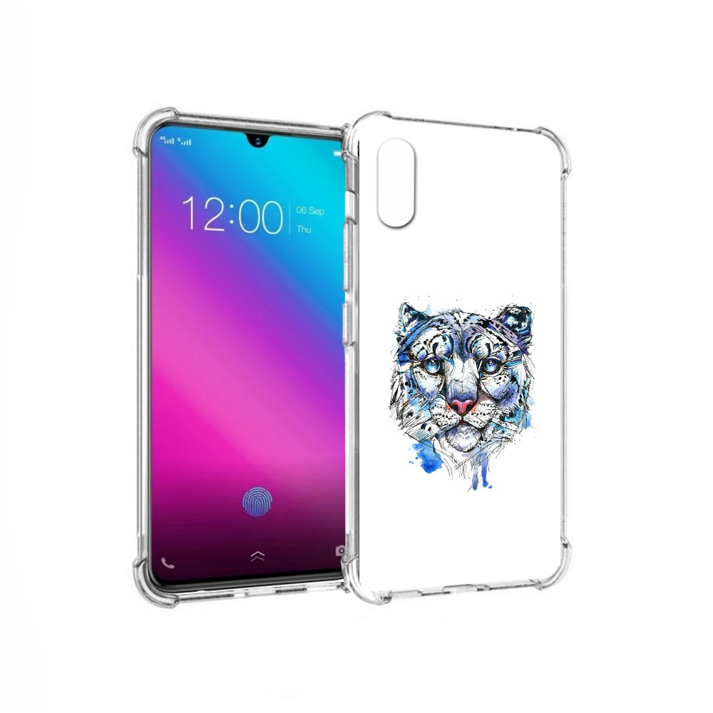 

Чехол MyPads Tocco для Vivo V11 водяной тигр (PT117900.427.263), Прозрачный, Tocco