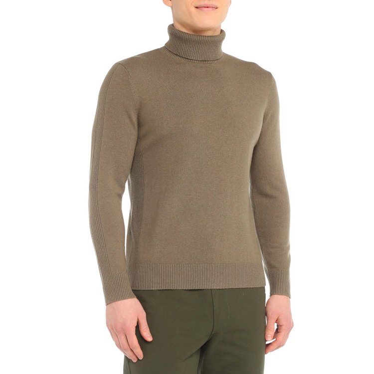 

Водолазка мужская Maison David YX07 коричневая 2XL, Коричневый, YX07