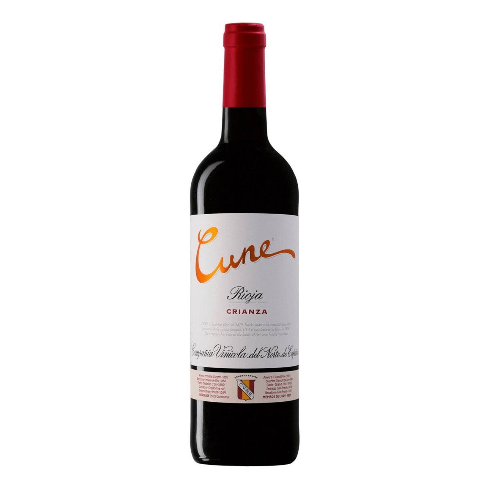

Вино Cune Crianza Rioja DOC красное сухое 13,5% 0,75 л Испания