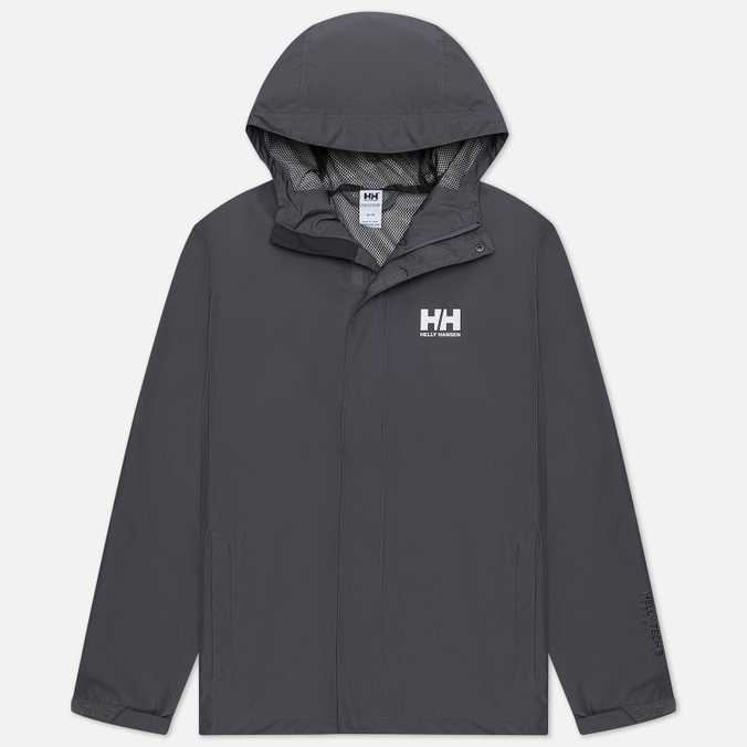 фото Спортивная ветровка мужская helly hansen 62047 серая m