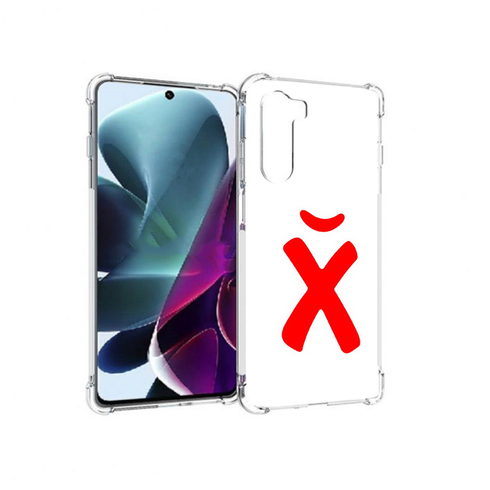 

Чехол MyPads Tocco для Motorola Moto G200 абстракция буква х (PT227076.355.209), Прозрачный, Tocco