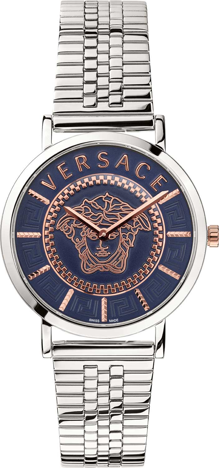 фото Наручные часы женские versace vek400821 серебристые