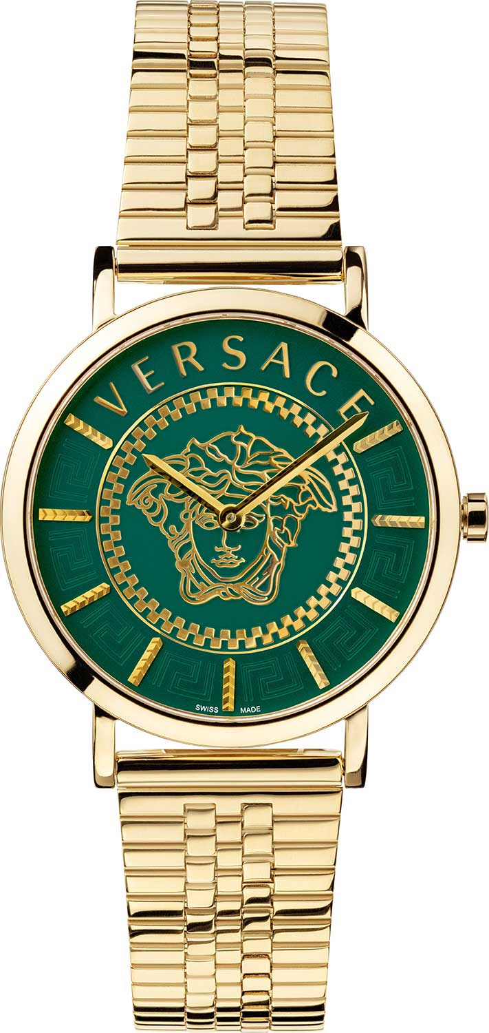 фото Наручные часы женские versace vek400921 золотистые