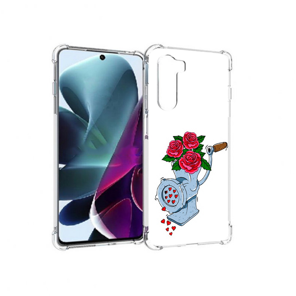 

Чехол MyPads Tocco для Motorola Moto G200 Цветочные сердца (PT227076.355.199), Прозрачный, Tocco