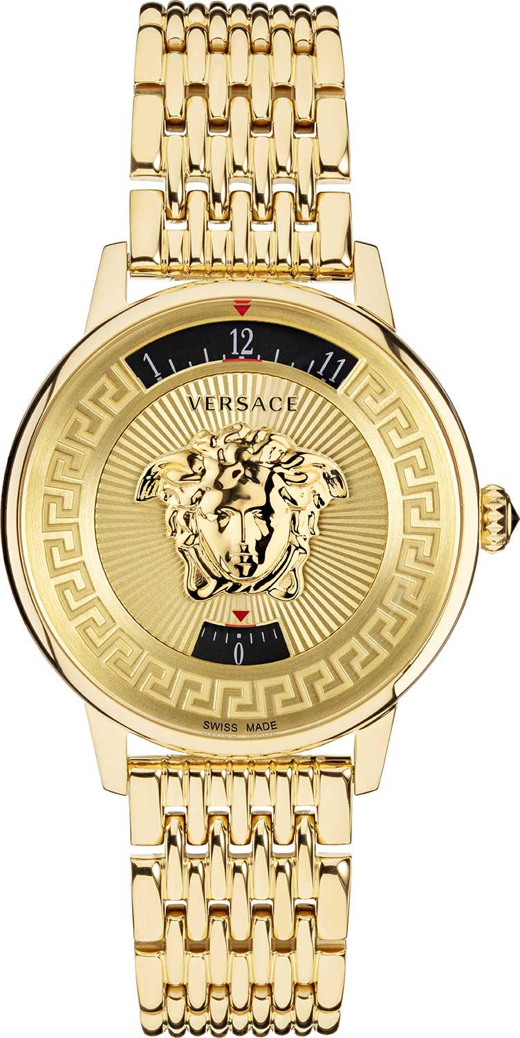 фото Наручные часы женские versace vez200421 золотистые