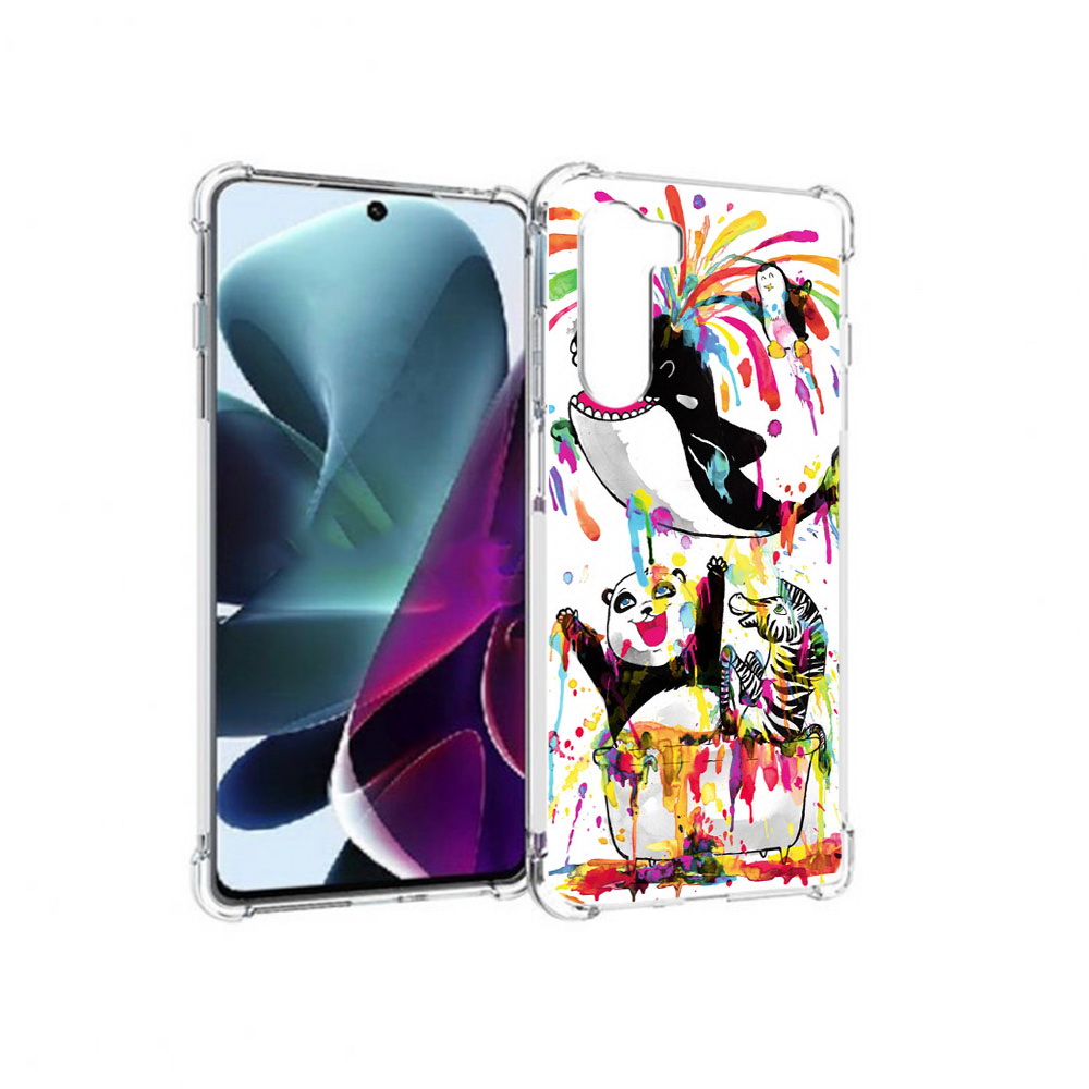 

Чехол MyPads Tocco для Motorola Moto G200 Хиппи кит (PT227076.355.191), Прозрачный, Tocco