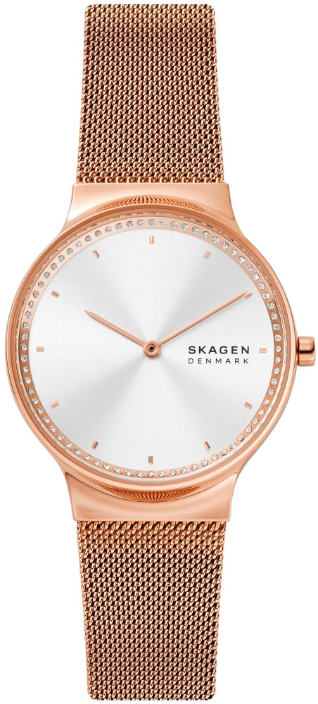 фото Наручные часы женские skagen skw3020 золотистые