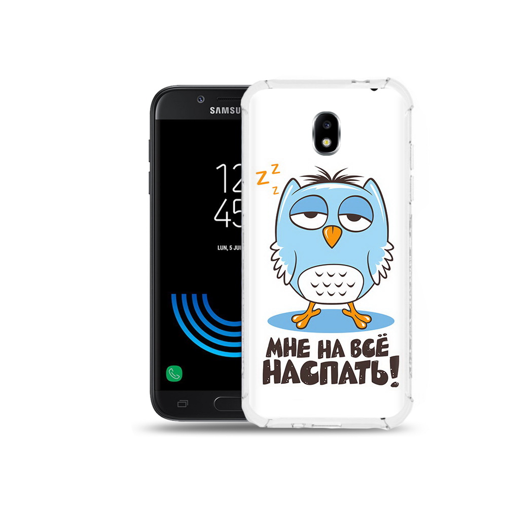 Чехол MyPads Tocco для Samsung Galaxy J5 (2017) Мне на все наспать