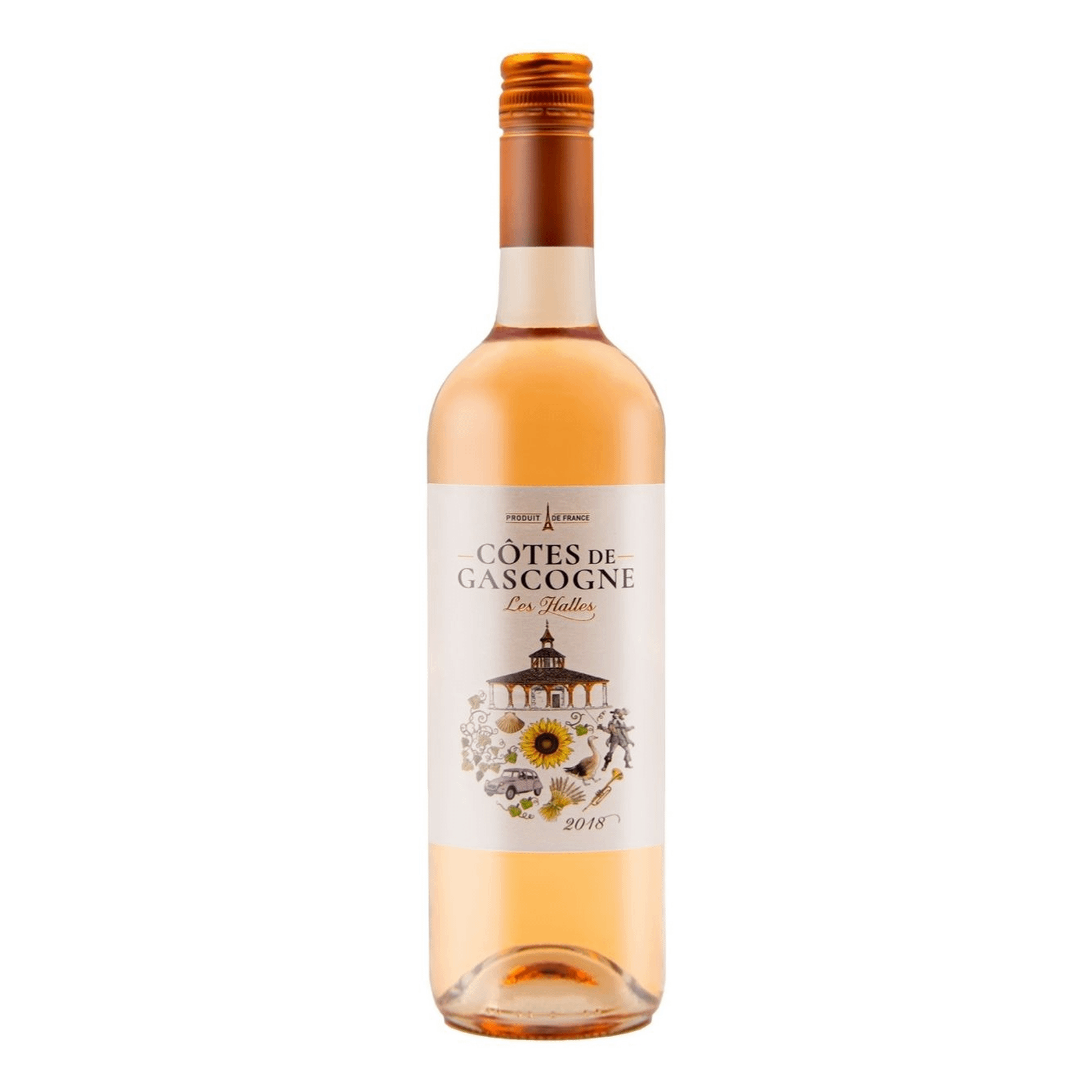 

Вино Cotes de Gascogne Rose розовое сухое 10 - 12% 0,75 л Франция