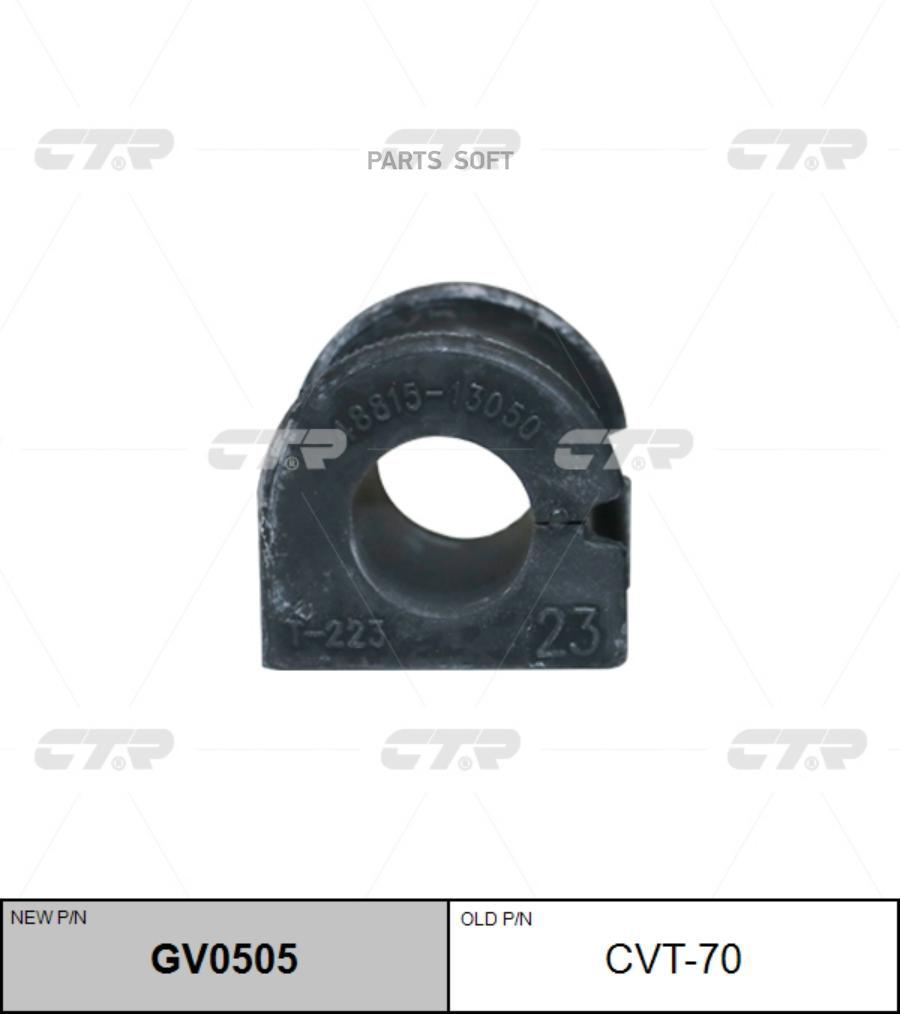 

Втулка Стабилизатора Переднего (Новый Gv0505) CTR CVT-70