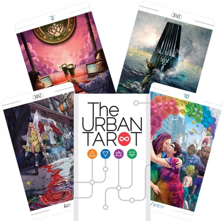 фото Карты таро the urban tarot / городское таро - u.s. games systems