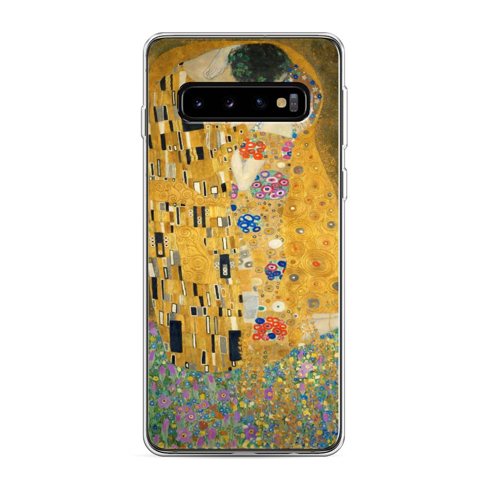 

Чехол Awog на Samsung Galaxy S10 "Поцелуй Гюстава Климта", Разноцветный, 27050-9