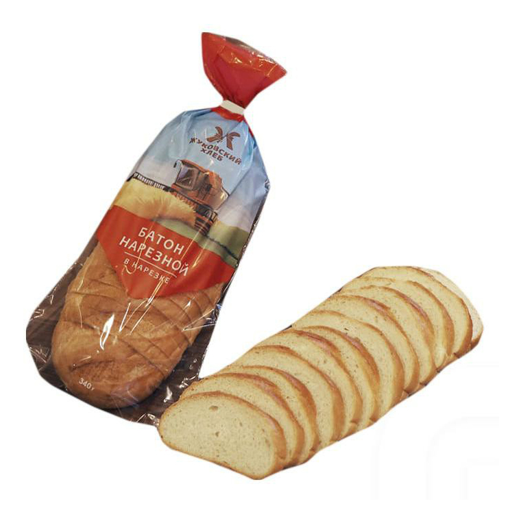 Хлеб Жуковский хлеб Нарезной батон пшеничный 340 г