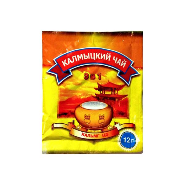 

Чай Калмыцкий 3 в 1 в пакетиках 12 г х 30 шт