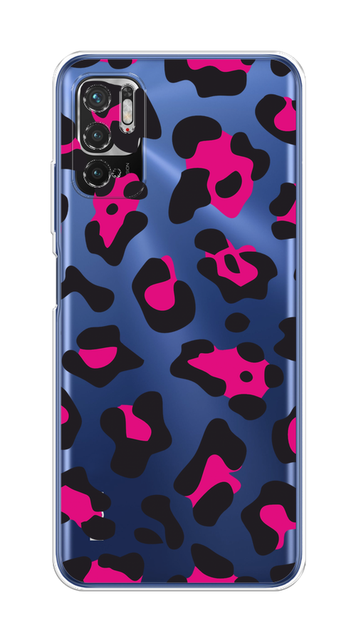 

Чехол на Xiaomi Redmi Note 10T/10 5G/Poco M3 Pro "Pink cow spots", Черный;розовый, 311050-1