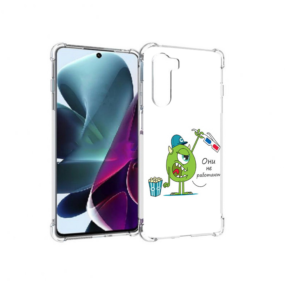 

Чехол MyPads Tocco для Motorola Moto G200 Очки не работают (PT227076.355.129), Прозрачный, Tocco