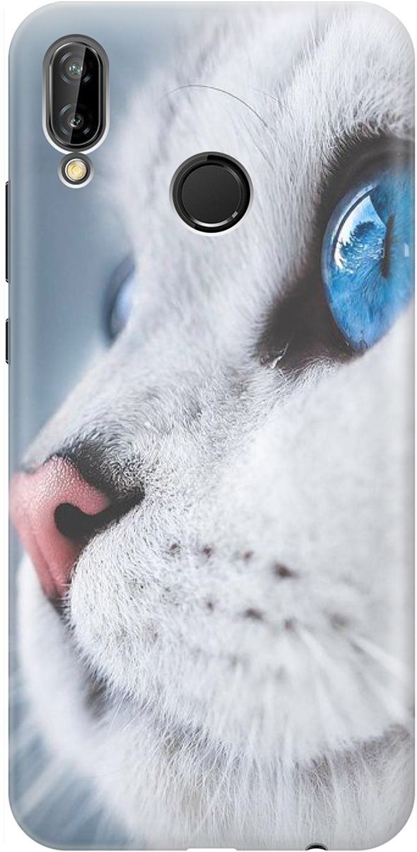 

Чехол на Huawei P20 Lite/Nova 3e с принтом "Кошачий взгляд", 1463