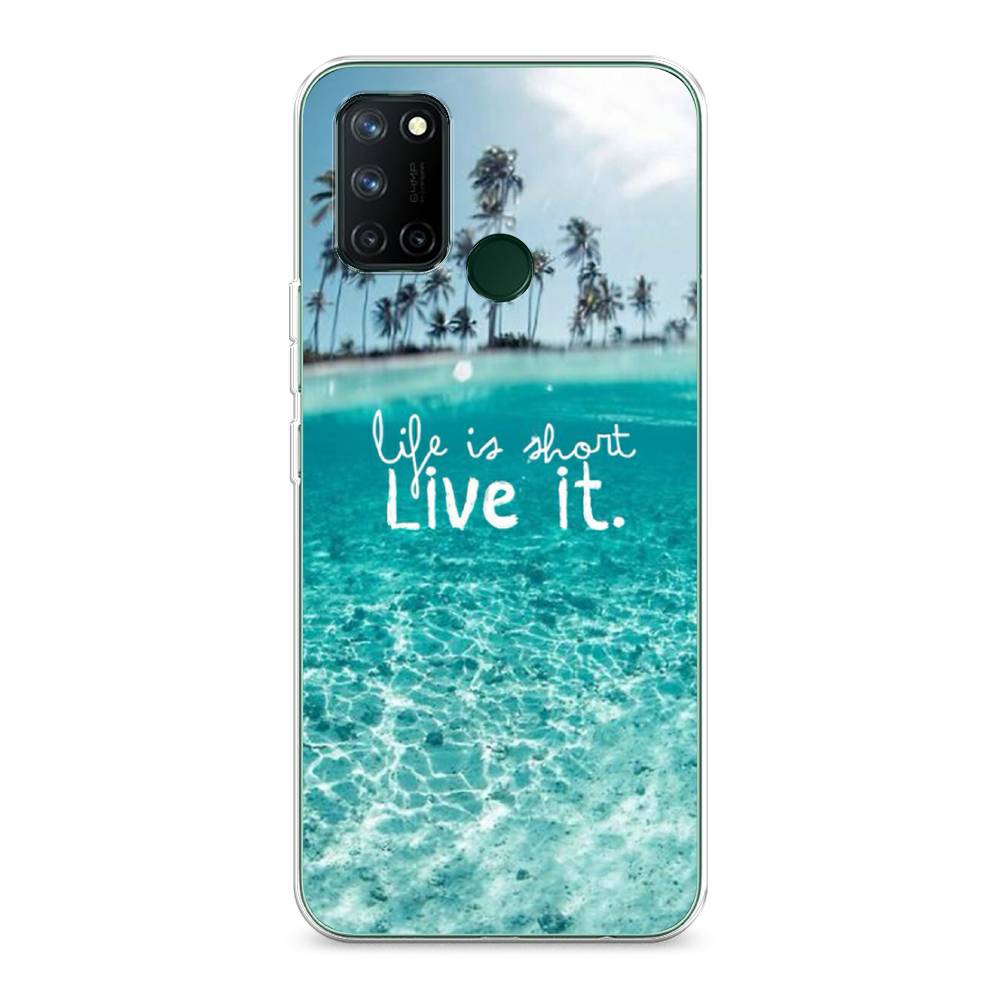 

Чехол Awog на Realme 7i "Live it", Разноцветный, 253950-7