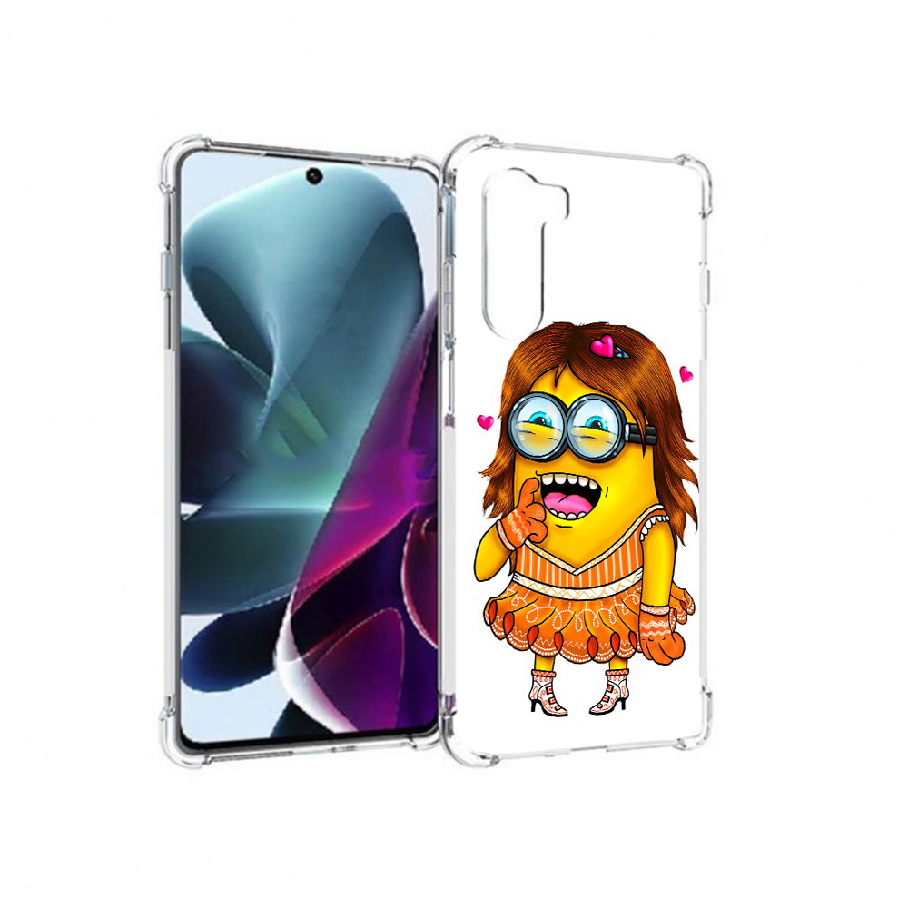 

Чехол MyPads Tocco для Motorola Moto G200 Миньон девочка (PT227076.355.116), Прозрачный, Tocco
