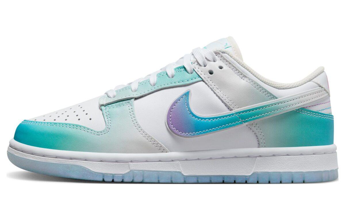 

Кеды унисекс Nike Dunk Low белые 38 EU, Белый, Dunk Low