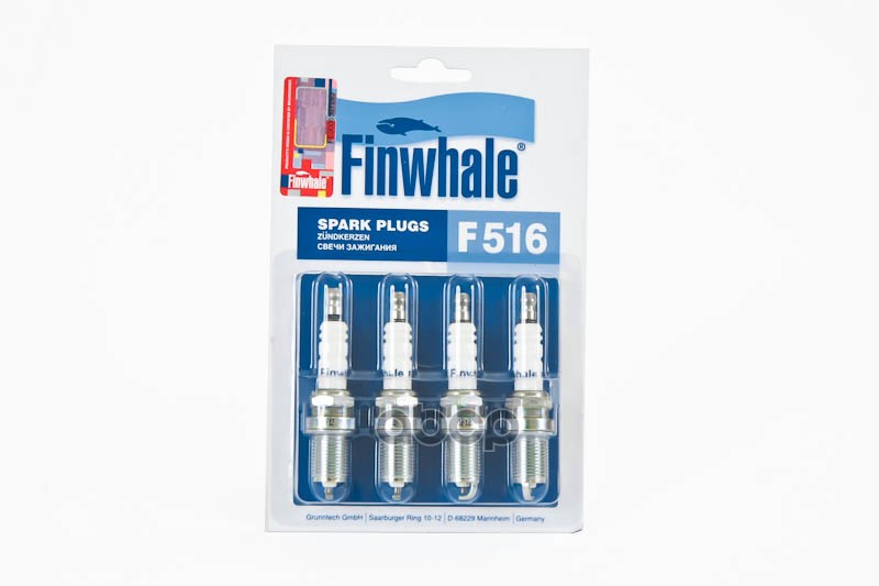 

Свеча зажигания Finwhale F516