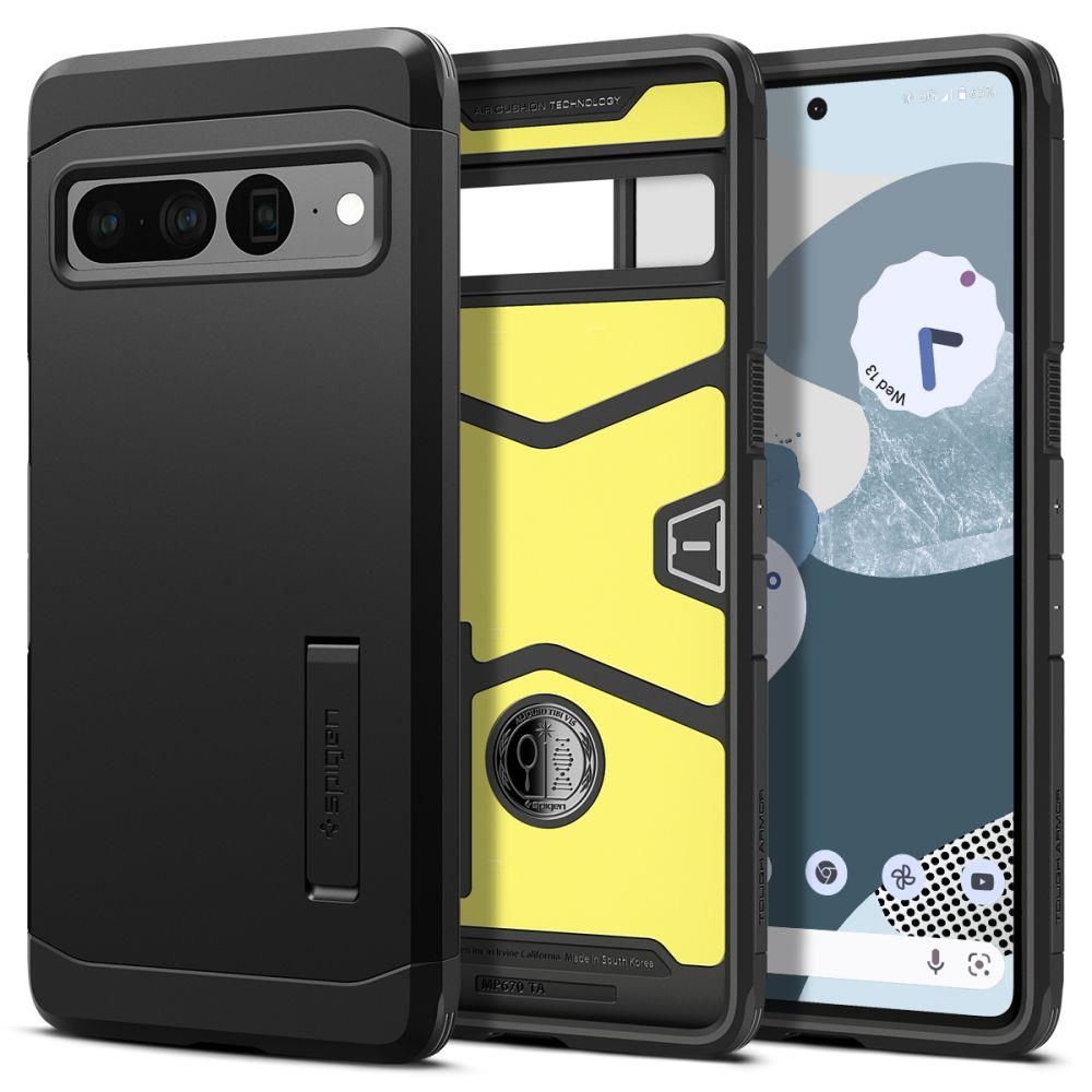 

Чехол Spigen для Pixel 7 Pro - Tough Armor - Черный - ACS04728, Tough Armor