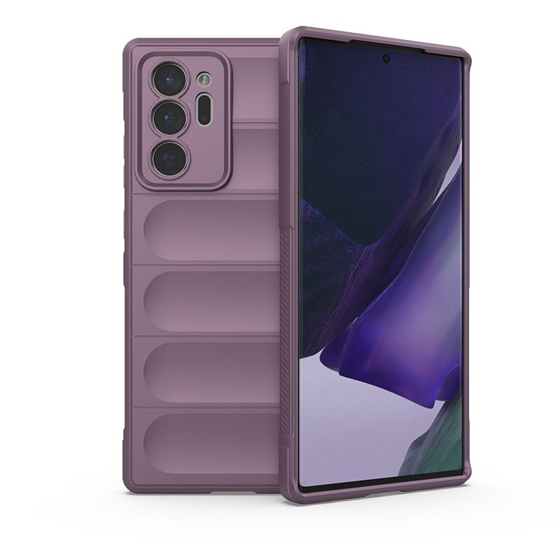 

Чехол Flexible Case для Samsung Galaxy Note 20 Ultra сиреневый, Фиолетовый