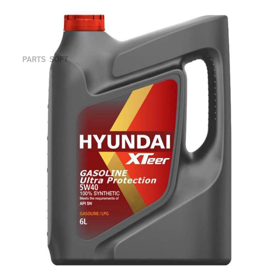 

Масло HYUNDAI XTeer Gasoline Ultra Protection SN/GF-5 5W-40 6L