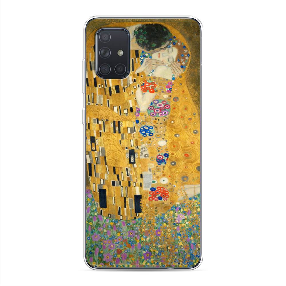 

Чехол Awog на Samsung Galaxy A71 4G "Поцелуй Гюстава Климта", Разноцветный, 29050-9
