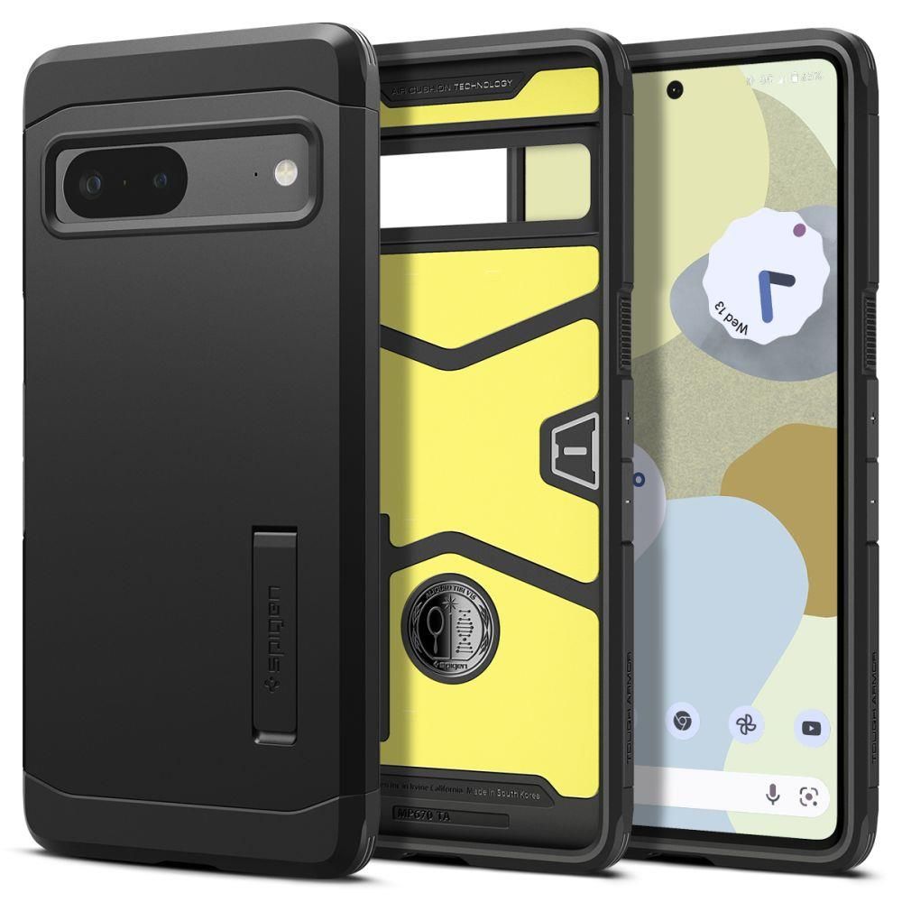 

Чехол Spigen для Pixel 7 - Tough Armor - Черный - ACS04701, Tough Armor